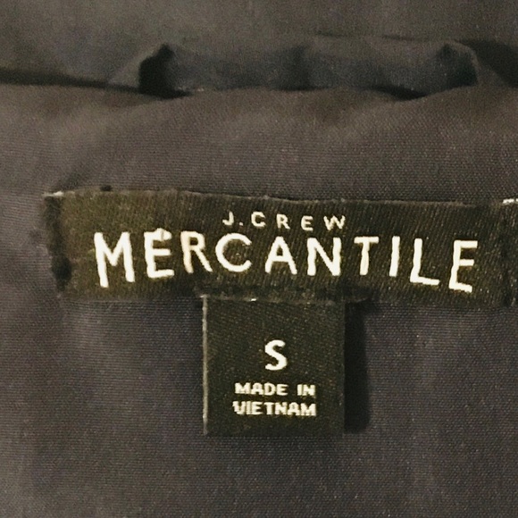 J. Crew Mercantile Vest, Navy Blue, Size: Small - Picture 6 of 6